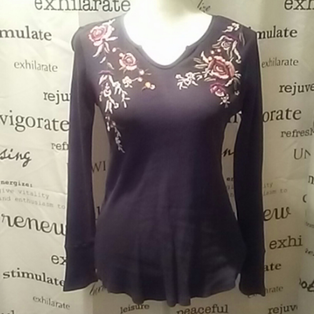 Floral thermal top